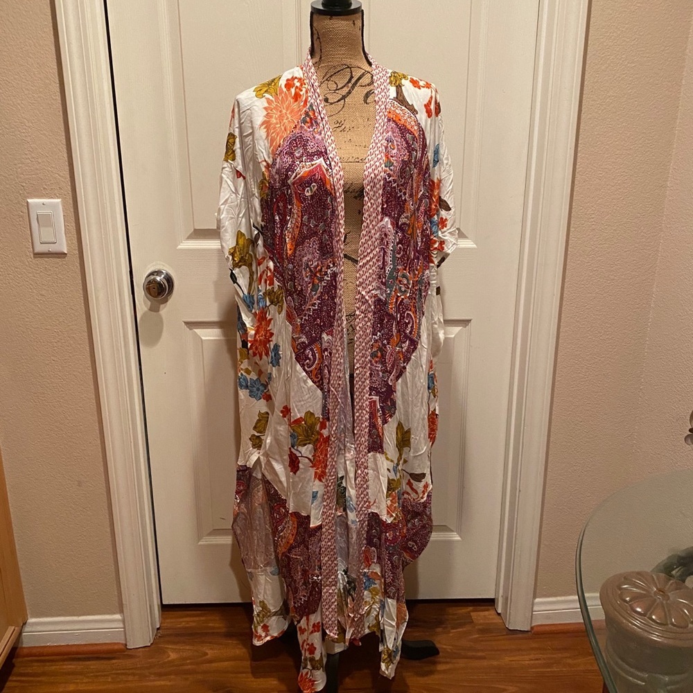 Multi pattern mixed loose fit contrast kim… - Picture 2 of 6